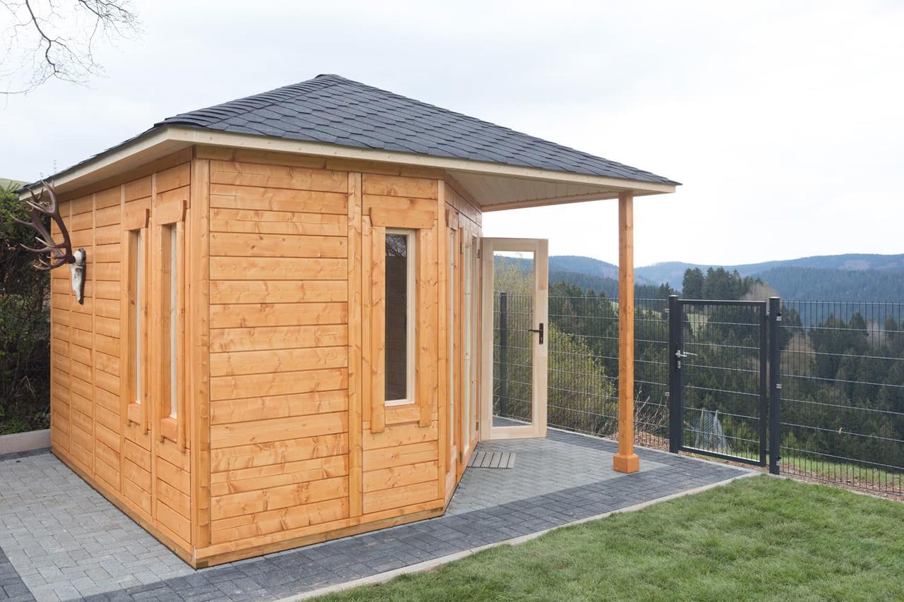 Landhaeuser Bergwiese - Ferienhaus Hoehenblick 圣安德里斯伯格 外观 照片